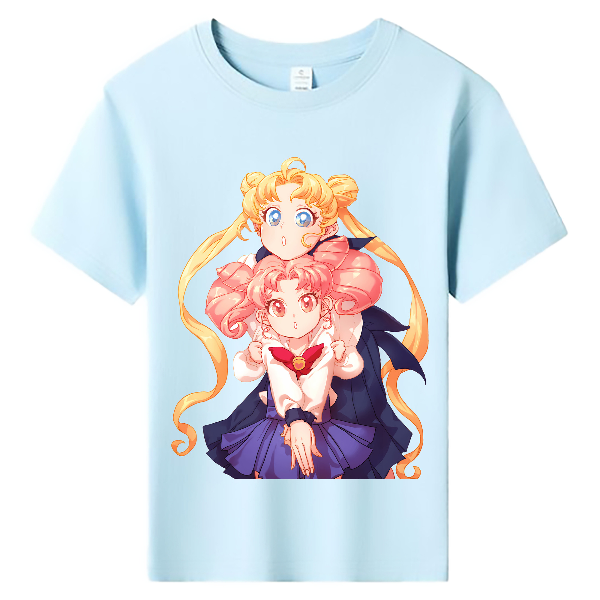 （画像用） 美少女戦士セーラームーン 愛野 美奈子 あいの みなこ Sailor Moon Aino Minako 綿100％キッズTシャツ（フロントプリント）